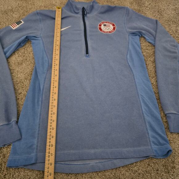 Nike ACG USA Olympic Dri-FIT ADV Half Zip Training Men's Logo Shirt Performance - Picture 3 of 9
